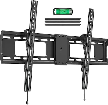ELIVED Tilting TV Wall Mount for Most 3785 TVs Up to 132 lbs Low Profile Tilt Mount Fits 241816 Wood Studs SpaceSaving Wall Mount tv Bracket Max VESA 600x400mm