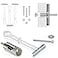 CondoMounts MSK9002 Tiled Wall TV Mounting Kit Granite Marble NO Stud Wall Grab Bar Home Accessories Mount Holds 90lbs Includes 4 Elephant Anchor Set 1Diamond Drill Bit