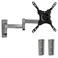 Mount-It! MountIt Locking RV TV Mount with Dual Wall Plates Quick Release Full Motion RustResistant Aluminum Arm for Indoor Outdoor Use in Camper Trailer RV 1342 Inch Screens VESA 200 Compatible