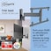 Vogel's Vogels TVM 3665 fullmotion OLED TV wall bracket for 4077 inch TVs Max 77 lbs 35 kg Swivels up to 180 FullMotion OLED TV wall mount Max VESA 600x400 Universal compatibility