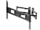 Monoprice Premium Full Motion TV Wall Mount Bracket Corner Friendly for 32 to 70 TVs up to 99lbs Max VESA 600x400 Fits Curved Screens