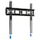 ELG Fixed Low Profile TV Wall Mount for 2665 Flat Screens Max 1102 lbs Automatic Locking Quick Release System VESA 400x400mm HeavyDuty Steel Black