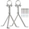 XRDS -RF XRDSRF Antenna Wall Mount 16 Inch HeavyDuty Stand Off Wall Mast Mount Windproof Antenna Mounting Bracket 2Leg 3Leg