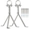XRDS -RF XRDSRF Antenna Wall Mount 16 Inch HeavyDuty Stand Off Wall Mast Mount Windproof Antenna Mounting Bracket 2Leg 3Leg