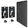 Supcline No Stud TV Wall Mount for Most 26100 inch TVs Up to 200lbs Drywall No Drill TV Mount 118 Low Profile Studless Wall Mount tv Bracket Easy Install