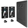 Supcline No Stud TV Wall Mount for Most 26100 inch TVs Up to 200lbs Drywall No Drill TV Mount 118 Low Profile Studless Wall Mount tv Bracket Easy Install