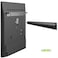 EZISE Studless TV Wall Mount No Drill Smart TV Mount for 3275 inch TVs Supports up to 150 lbs Fast Install on Drywall No Damage No Stud Max VESA 600x400mm All Hardware Included