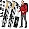 TREKOLOGY TrekZ Collapsible Hiking Trekking Poles Balance Support for Seniors Women and Men 2pc Per Set