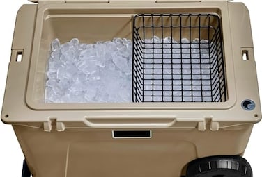 Above Sea Level Cooler Basket for YETI Tundra Haul Wheeled Cooler Dry Goods Tray