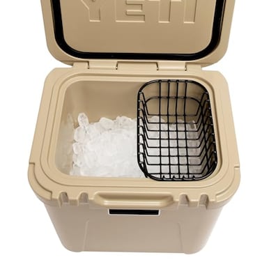 Above Sea Level Cooler Basket for YETI Roadie 24 Tight Grid Rock Solid Steel Compatible with Yeti Ice and Accessories