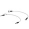 Attwood 141377 Cooler Mounting Kit 4 Corner Pieces 2 QuickConnect Stretch Straps CorrosionResistant