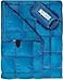 COVACURE Camping Blanket Outdoor Travel Blanket Packable Puffy Blanket Lightweight Warm Quilt for Camping Hiking Backpacking Outdoors Travel BeachBlue