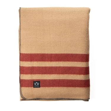 Arcturus Rainier Wool Blanket Warm Thick Washable Wool Blanket for Home Outdoors Camping Tailgates Picnic Hunting Travel Emergency Kits Twin Size 45 lb Dry Falls