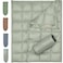 Noora North Down Camping Blanket with Footbox Lightweight Packable Water Resistant Backpacking Quilt Warm Puffy Compact Outdoor Throw 52x77 with Stuff Sack for Stadium Hiking Travel