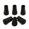 Oldhill 6Pack Replacement Rubber Tips Longer Caps Fits Most Hiking Sticks Trekking Poles Walking Canes