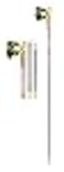 LEKI Ultratrail FXOne Superlite Carbon Collapsible Lightweight Trekking Poles for Hiking Trail Running PinkYellowCarbon 105 cm