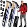 TREKOLOGY TrekZ Collapsible Hiking Trekking Poles Balance Support for Seniors Women and Men 2pc Per Set