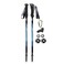 Fizan Compact 3 Trekking Poles 56 oz Ultralight Backpacking Thru Hiking Poles Adjustable Collapsible Customized Fit EVA Grips Aluminum Walking Sticks Compact 3 EVABlue