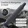 GOUTIME Trekking Pole Tactical Walking Stick Multifunctional Lightweight Aluminum Collapsible Survival Hiking Pole with Storage Bag for Women Men Seniors Camping Backpacking 6Section Gray Handle