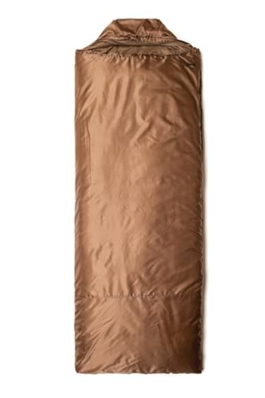 Snugpak Jungle Bag Lightweight Sleeping Bag with Left or Right Side Zip Compact Travel and Camping Bag Coyote Tan