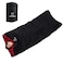 PO PO BEAR Zero Degree Sleeping Bag for Adults 100 Cotton Flannel Tall and Big Black 84 x 40 Left Zip