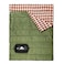AGEMORE Cotton Flannel Double Sleeping Bag for Camping Backpacking Or Hiking Queen Size 2 Person Waterproof Sleeping Bag for Adults Or Teens Lightweight with Compression Sack