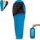 QEZER Ultralight Down Sleeping Bag for Adults 3661 Degree F with 600 Fill Power Compact Three Season Sleeping Bag for Backpacking Hiking and Camping