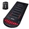 POEPORE Flannel Sleeping Bag Lightweight Warm Weather 34 Seasons for Adults XL Wearable Sleeping Bag Waterproof with Compression Sack BlackRed