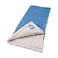 Coleman Sun Ridge 40F CoolWeather Sleeping Bag Lightweight Adult Sleeping Bag with Soft Trim Draft Tube Machine Washable