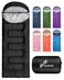 Sportneer Sleeping Bag for Adults Kids Cold Weather Warm Waterproof Camping Sleeping Bag Compact Portable for Camping Hiking Travel