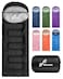 Sportneer Sleeping Bag for Adults Kids Cold Weather Warm Waterproof Camping Sleeping Bag Compact Portable for Camping Hiking Travel