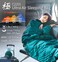 Litume Combinable Down Sleeping Bag 1lbs 68F Lightweight Packable Adults Double Sleeping Bag for Backpacking Camping Family Traveling Compact with Stuff Sack Sleep Sacks