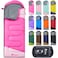 PTEROMY Sleeping Bags for Adults Lightweight and Machine Washable Water Resistant Backpacking Camping Sleeping Bag for Warm Cold Weather Camping Essentials for Hiking Travel Pink 135kg