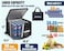 MyLifeUNIT 50 Cans Insulated Cooler Bag for Food Pizza Delivery Bag Suitable for Car Bike Camping Picnic Beach