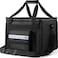 MyLifeUNIT 50 Cans Insulated Cooler Bag for Food Pizza Delivery Bag Suitable for Car Bike Camping Picnic Beach