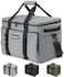Hulongo Soft Insulated Cooler Bag Collapsible Large Travel Coolers Soft Sided Coolers Ice Chest Leakproof Waterproof 48Can 32L