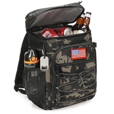 ATRIPACK 25L Backpack Cooler Keep All Drink Cold for Long Periods of Time Cooler Backpack Insulated Waterproof Portable High Durability Small Cooler Backpack with Compartment for Hiking Camping Beach