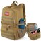 ATRIPACK Tactical Double Deck Cooler Backpack for MenLarge Lunch Backpack with 2 CompartmentSoft Coolers Bag WaterResistant Leak Proof Coolers Bag Beach Picnic