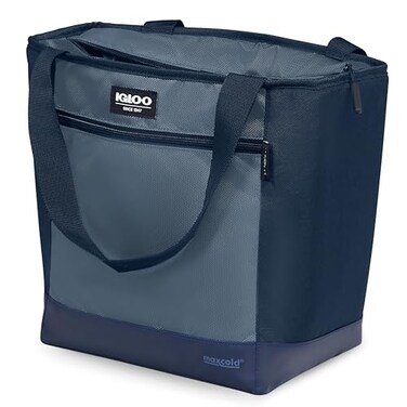Igloo MaxCold Soft Coolers Insulated Soft Sided Cooler Bag Foldable Reusable Leak Proof Food Grocery Bag Portable Travel Cooler