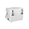 Coastland Bay Series Cooler Premium Everyday Use Insulated Rotomolded Cooler Small Ice Chest for Tight Spaces Soccer Games Tailgates White 15 QT