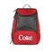 PICNIC TIME CocaCola PTX Backpack Cooler Soft Cooler Backpack Insulated Lunch Bag Red with Gray Accents