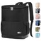HAWGON Wolka Insulated Cooler Backpack Small Leak Proof Backpack Cooler 30 Cans Waterproof Lightweight Cooler Bag for 12h HotCold Retention Portable Soft Cooler for Travel Camping Beach Black