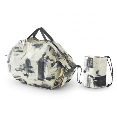 Marna S503HW Shupatto Cold Bag 65 gal 20 L White Birch Spat Can Be Folded Large Capacity Cold Insulation Eco Bag Large Size