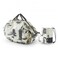 Marna S503HW Shupatto Cold Bag 65 gal 20 L White Birch Spat Can Be Folded Large Capacity Cold Insulation Eco Bag Large Size