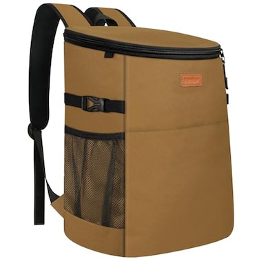 Vankor Camping Cooler Backpack 30 Cans Soft Backpack Coolers Insulated Leak Proof Travel Cooler Bag Waterproof Lunch Picnic Beach Work Trip Thermal Bag Drink Beverage Beer Bag Cooler