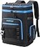 Hulongo 30l Large Waterproof Leakproof Cooler Backpack for Men Women Insulated Backpack Cooler for Camping Beach Fishing PicnicOutdoor 30L 48Cans Black