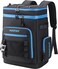 Hulongo 30l Large Waterproof Leakproof Cooler Backpack for Men Women Insulated Backpack Cooler for Camping Beach Fishing PicnicOutdoor 30L 48Cans Black