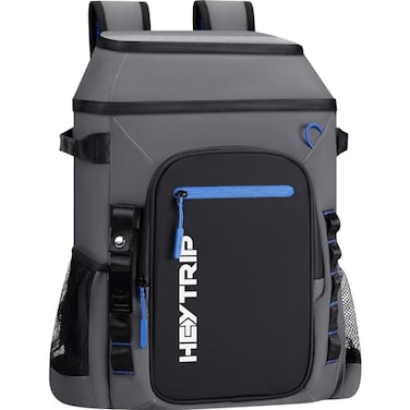 Heytrip Insulated Backpack Cooler 36 Cans Portable Large Leakproof Waterproof Cooler Bag 20 Hours Cold Retention for Lunch Camping Travel Beach Picnic