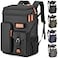 BAGPARKK Insulated Cooler Backpack33 Cans Multifunctional Double Deck Leakproof Cooler Bag with Sternum StrapLarge Capacity Lightweight Travel Camping Beach Backpack Cooler Ice Chest for Men Women