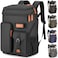 BAGPARKK Insulated Cooler Backpack33 Cans Multifunctional Double Deck Leakproof Cooler Bag with Sternum StrapLarge Capacity Lightweight Travel Camping Beach Backpack Cooler Ice Chest for Men Women